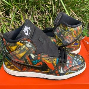 (SOLD!!)NIKE SB DUMK HIGH ‘STAINED GLASS’ SIZE 8.5